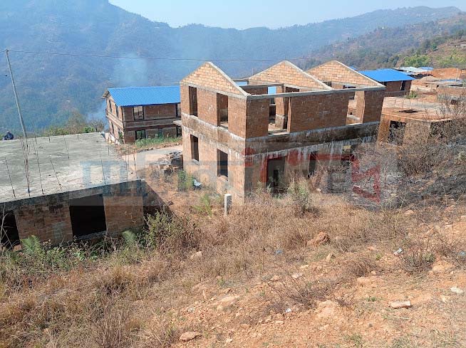 गोरखा भूकम्पका नाैं वर्ष, प्रभावितका लागि बन्न लागेको एकीकृत मिलन बस्ती अझै 'अलपत्र' 4 milan basti