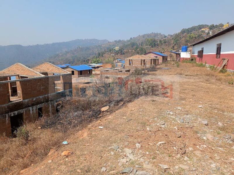गोरखा भूकम्पका नाैं वर्ष, प्रभावितका लागि बन्न लागेको एकीकृत मिलन बस्ती अझै 'अलपत्र' 3 milana basti