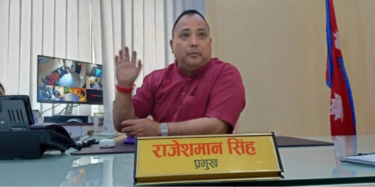 वीरगन्ज महानगरपालिकाका मेयर राजेशमान सिंह पक्राउ