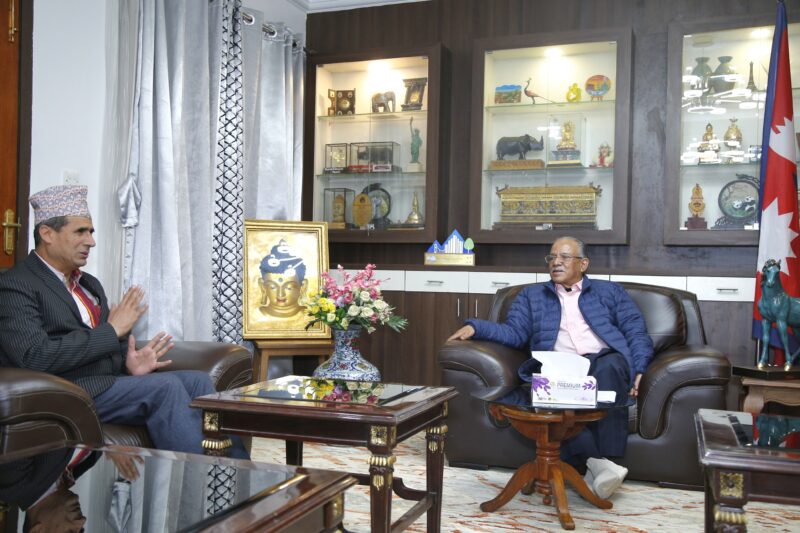 शिक्षकहरूका मागलाई बेवास्ता गरिए परिणाम राम्रो हुँदैन : प्रचण्ड 3 Prachanda 2