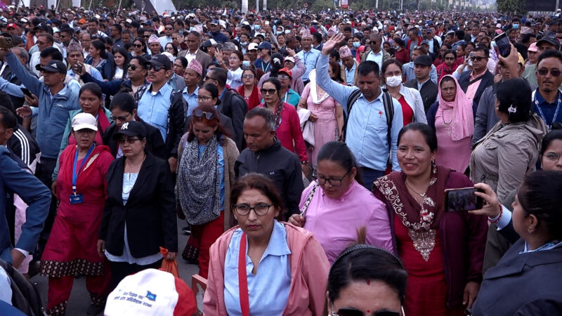 शिक्षकहरूको सडक आन्दोलन १६ औँ दिन थप आक्रामक (फाेटाेफिचर) 14 Teacher15151