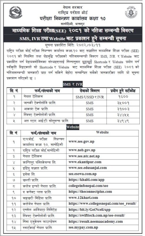 एसईईको नतिजा सार्वजनिक गर्ने बोर्डको तयारी 2 s23