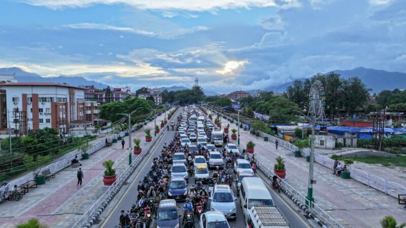 Traffic jaam