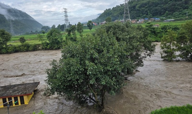 भोटेकोशीमा फेरि पनि बाढी, रसुवा, नुवाकोट र धादिङमा अलर्ट 2 Trishuli badi