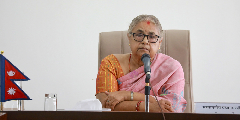 हामी युवा पुस्ताले चाहेकाे परिवर्तनप्रति प्रतिवद्ध छाैं, दलहरूले पनि आफूलाई सुधार्नुपर्छ : प्रधानमन्त्री कार्की 