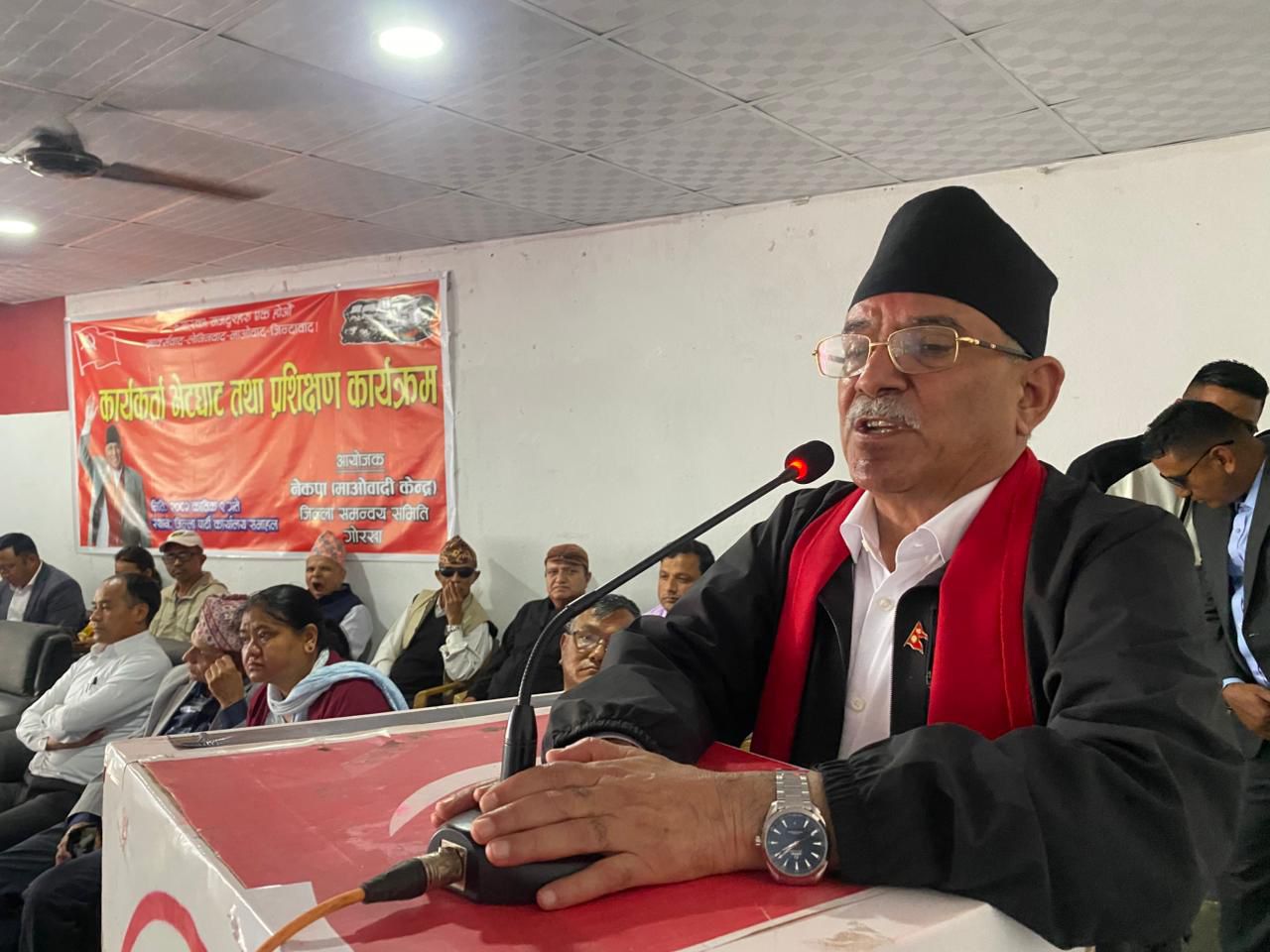 अब देश सम्हाल्ने नै माओवादीले हो: प्रचण्ड