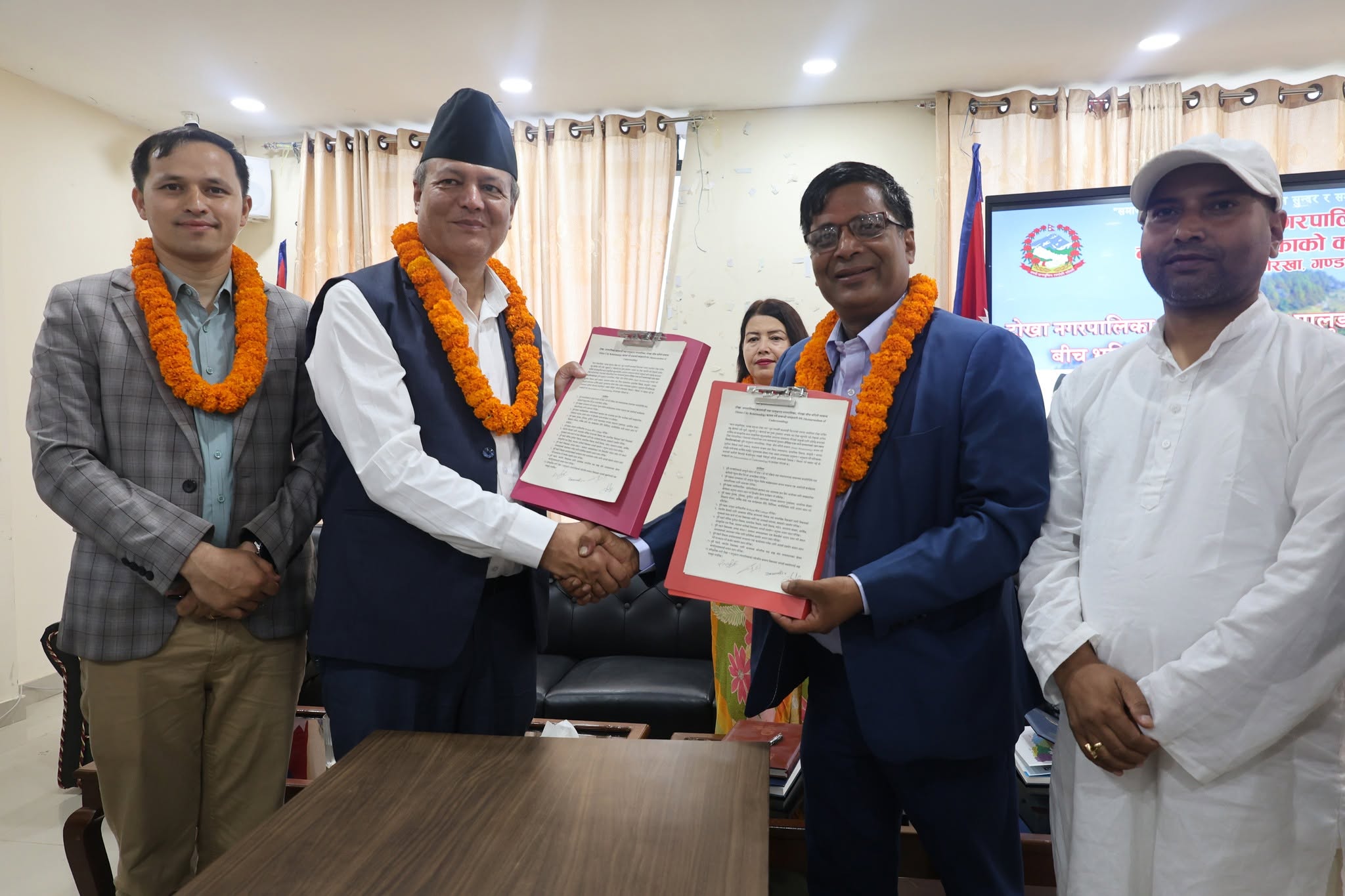 पालुङटार र टोखाबीच जोडियो भगिनी सम्बन्ध, विकास र उत्पादन प्रवर्द्धनमा सहकार्य गर्ने सहमति