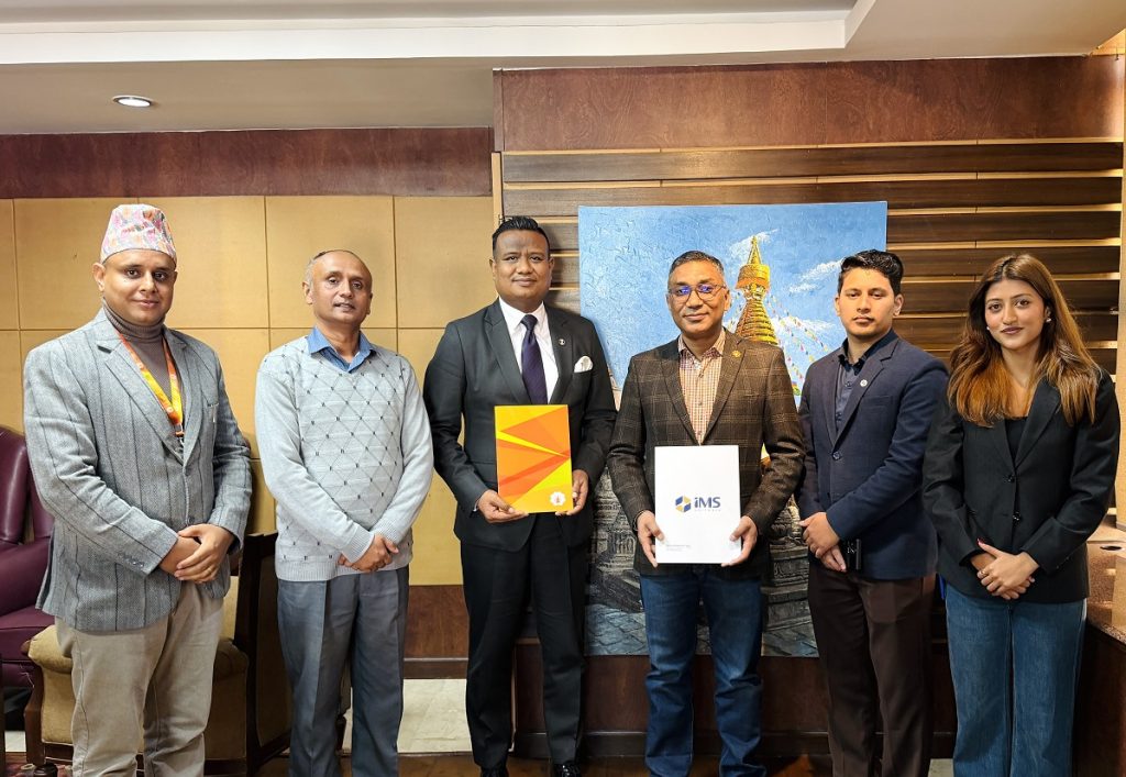 लक्ष्मी सनराइज बैंक र आईएमएस सफ्टवेयरबीच एसएमईलाई डिजिटल कर्जा दिन सहकार्य