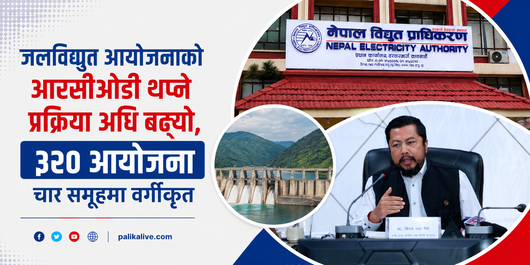 जलविद्युत आयोजनाको आरसीओडी थप्ने प्रक्रिया अघि बढ्यो, ३२० आयोजना चार समूहमा वर्गीकरण