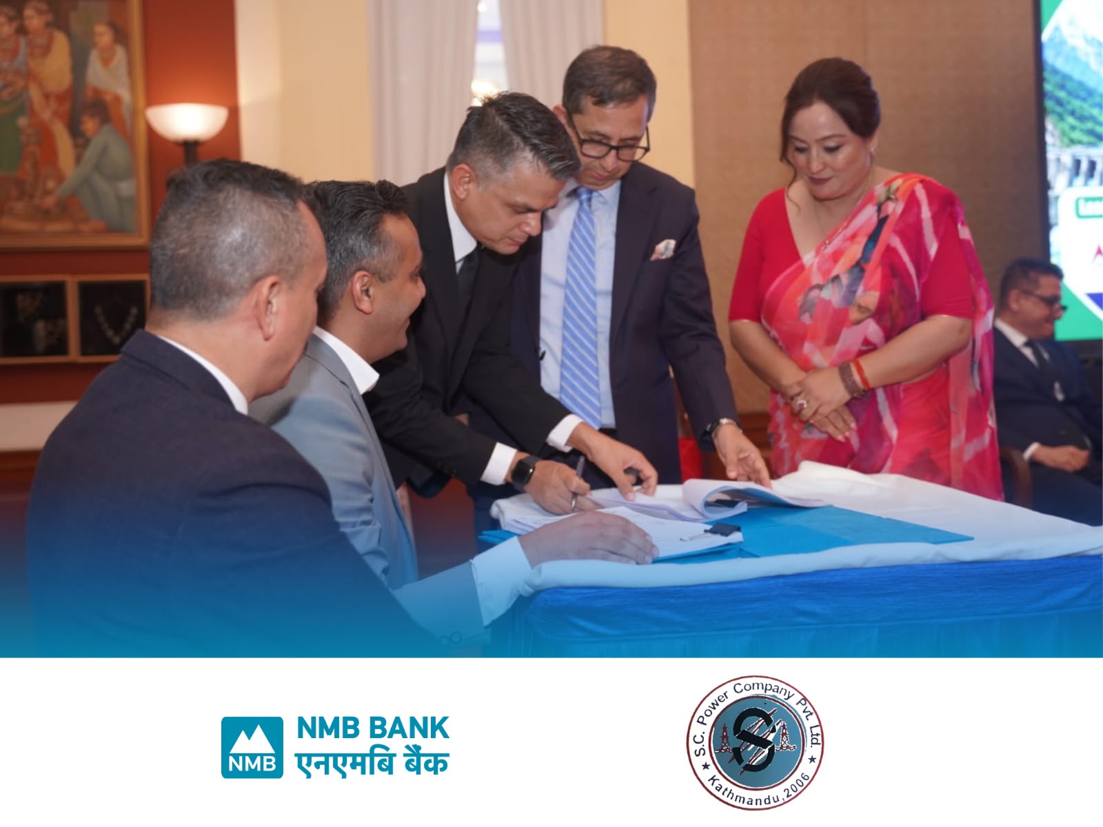 एनएमबी बैंकको नेतृत्वमा ४४० मेगावाटको तिला–१ जलविद्युत् आयोजनाको वित्तीय व्यवस्थापन